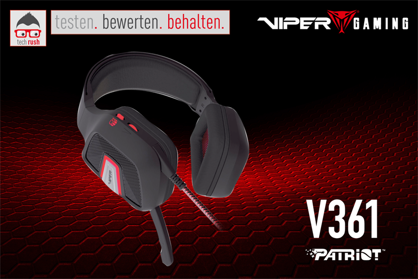 Produkttest Patriot V361 Headset Virtual 7.1